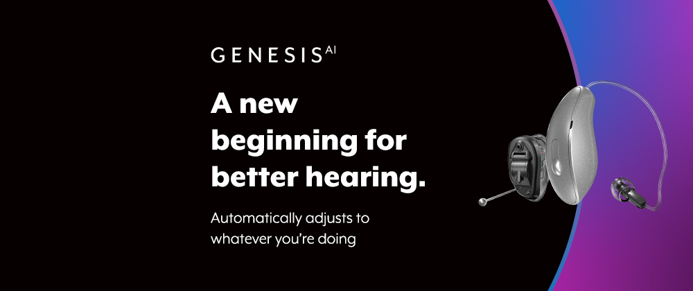 Genesis AI custom and receiver-in-canal hearing aids